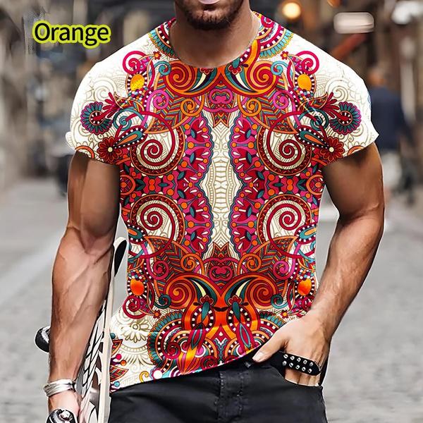 Summer 3d Abstract Print Short Sleeve T-shirt Unisex's Casual Creativity T-shirt