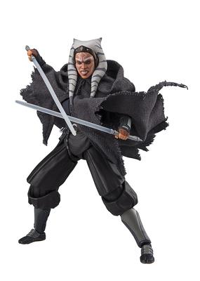 Figurine mobile peinte Ahsoka Tano 150 mm TAMASHII NATIONS SHFiguarts (STAR WARS Ahsoka) Environ. PVC, ABS et tissu