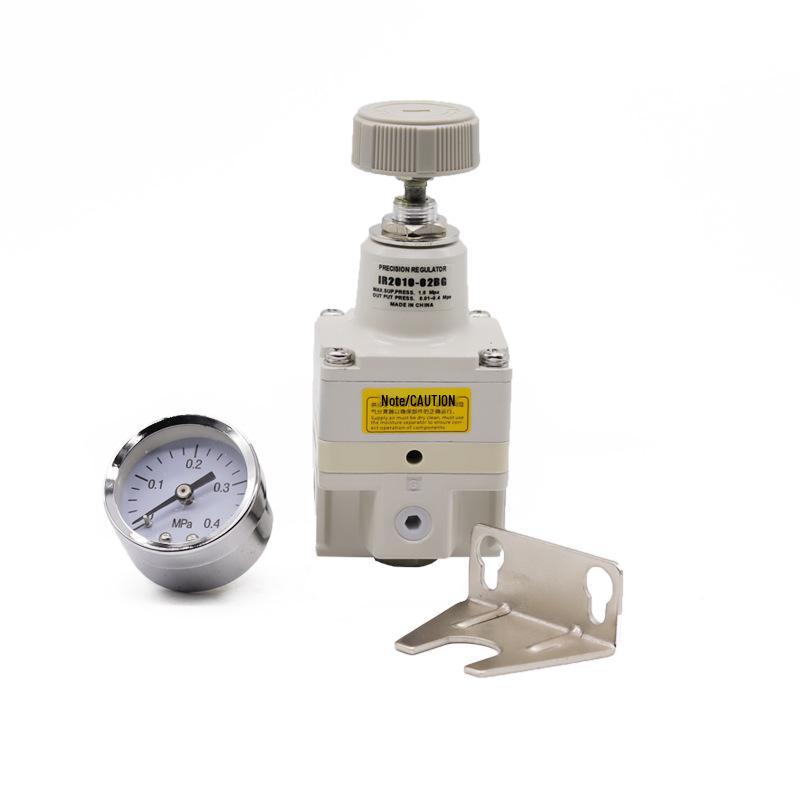 Precision Pressure Regulators IR1010-01BG, IR2000-02BG, IR2020-02BG - Pneumatic Components