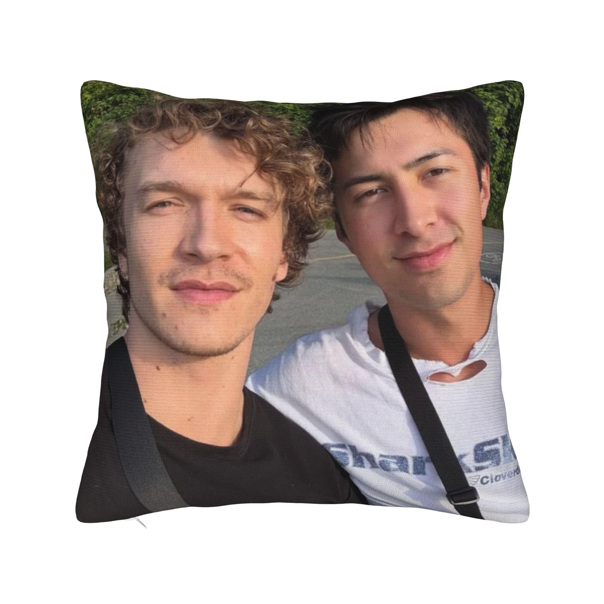 

Decorative Pillowcases Hudson Williams Connor Storrie Heated Rivalry Living Room Throw Pillow Case Cover Multiple Sizes 16x16Inch