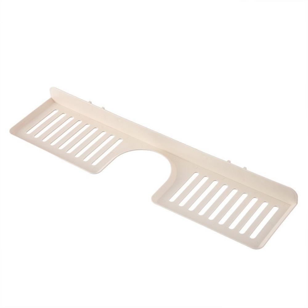Water Drainage Faucet Storage Shelf Plastic Bathroom Storage Rack Sink Shelf Laundry Sink бежевый