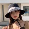 Summer Sun Hat Women Wide Brim Polyester Travel Outdoor Mountain Climbing Cap