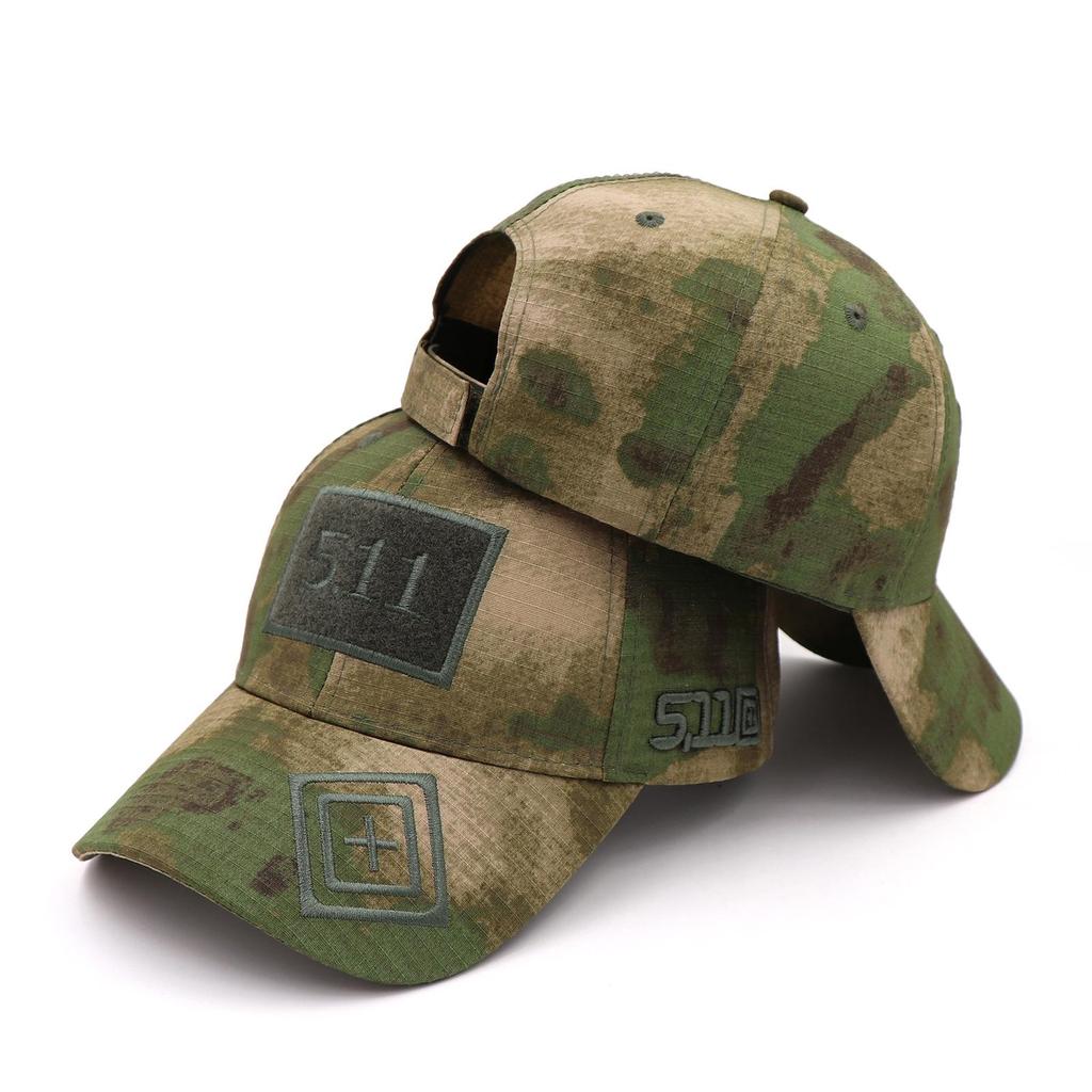 5.11 Velcro Tactical Camouflage Baseball Cap - Military Sports Hat