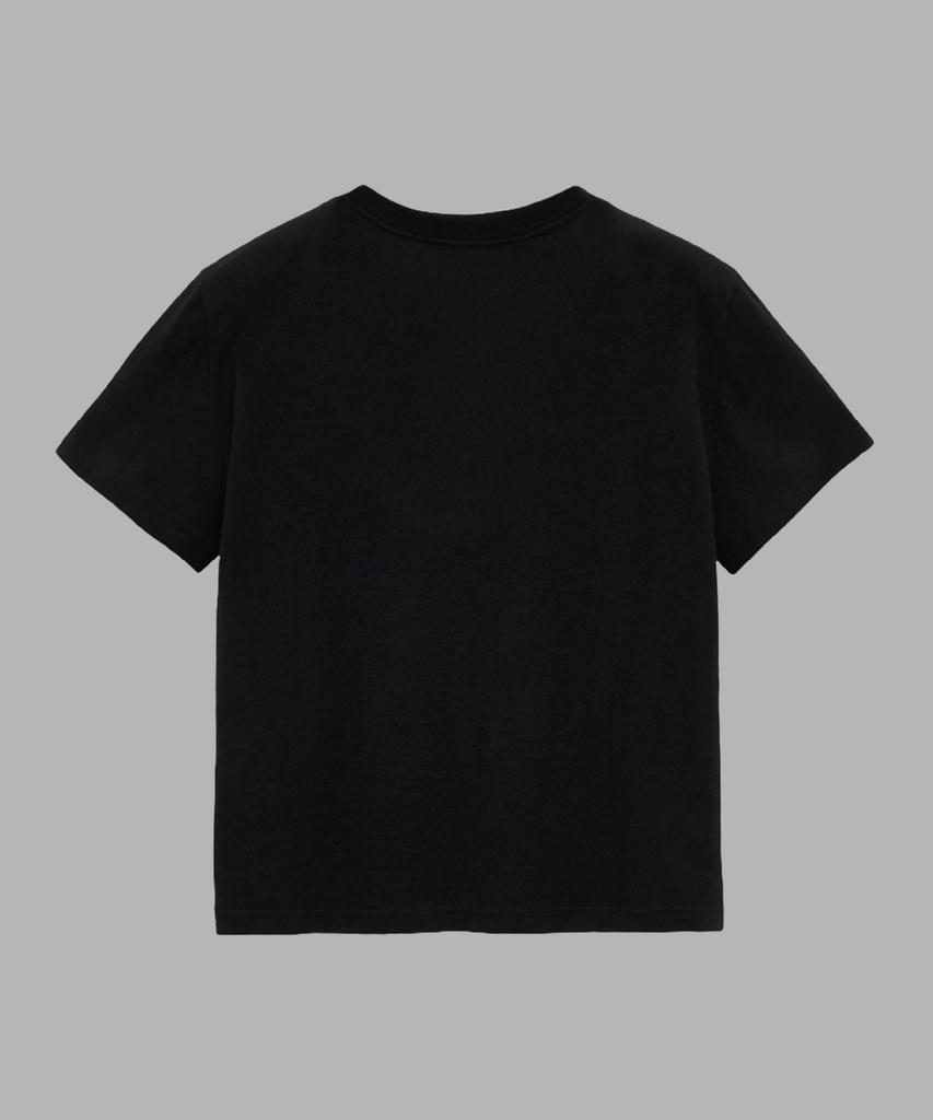 225 Halftone Line T-Shirt (Black)