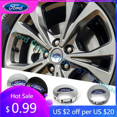 Car Sticker 4Pcs 65mm Car Styling Wheel Center Hub Cap Emblem Logo Hub Cap For Ford Fiesta Mondeo Fusion Explorer Escape Shelby