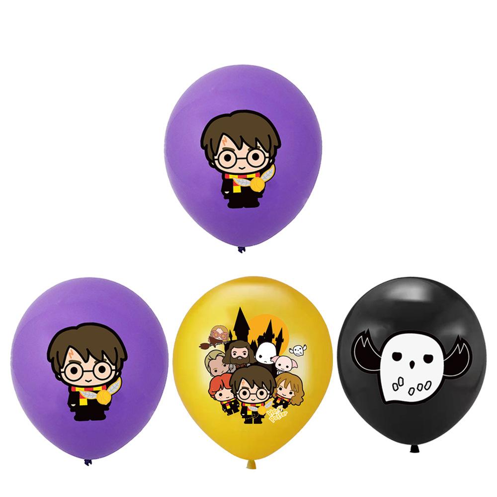 Harry Potter Birthday Party Supplies Disposable Cutlery Paper Plates Paper Cups Tissue Boys Decorating Birthday Arrangements