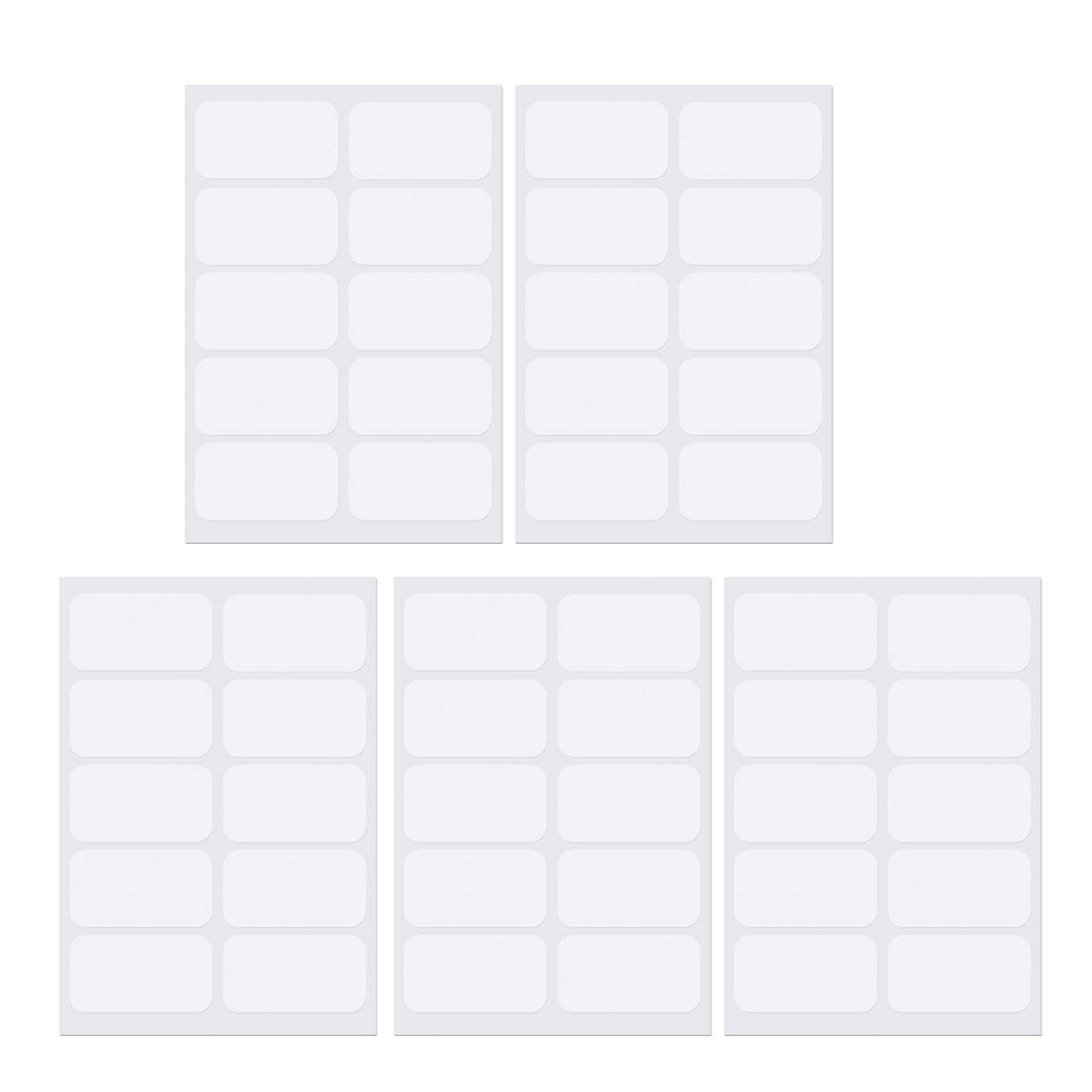 

Упаковка из 50 этикеток для одежды, не требующих глажки, рукописные этикетки для одежды из ткани, пригодные для стирки, наклейки для организации одежды S