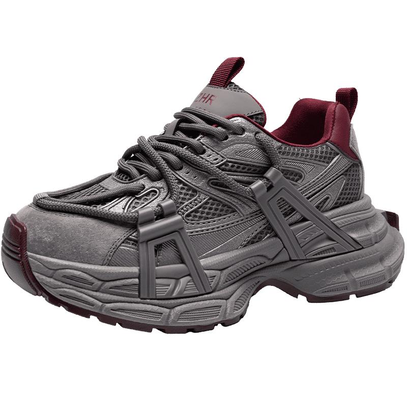 ZHR Women s Trendy Chunky Platform Casual Sports Shoes 37