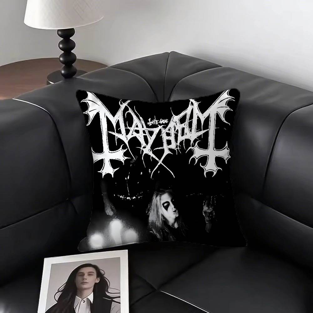 Mayhem Pillow Case Square Pillow Bedroom Sofa Leisure Comfort Cushion Car Living Room Home Decoration