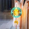 Cell Battery Operated Mid Autumn Lamp Paper Chinese Retro Lantern Paper Lantern  Outdoor Event