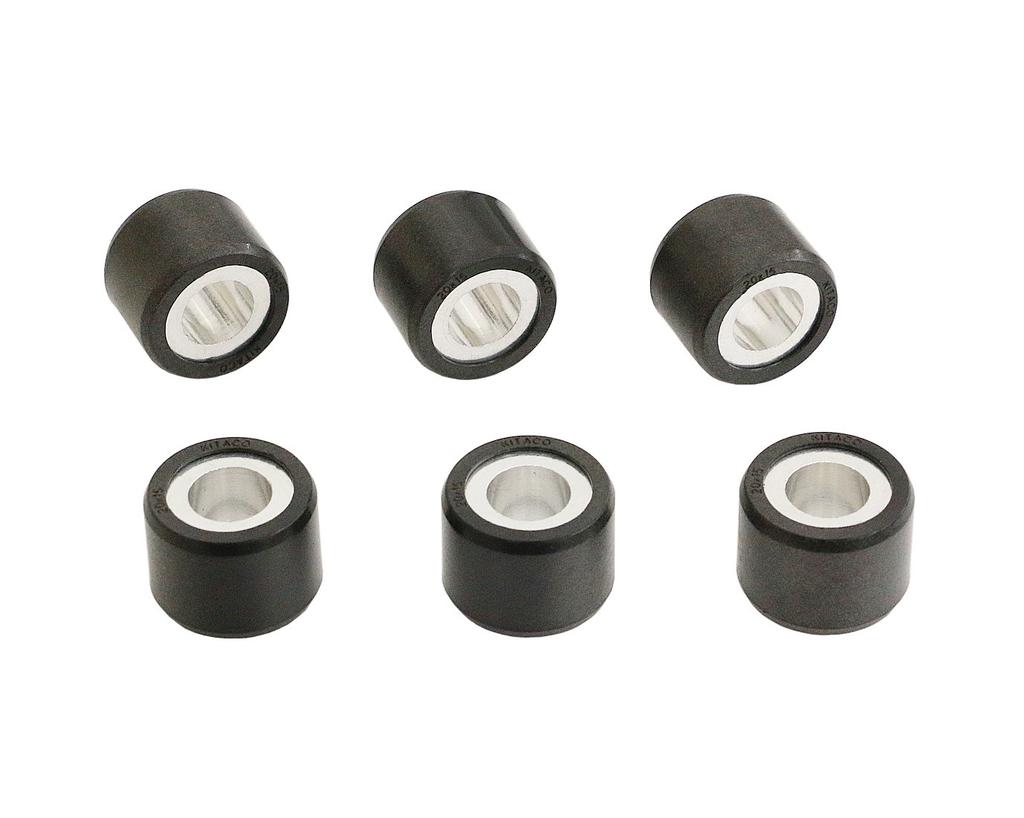 Kitaco Super Roller Set Address V125 PCX125 PCX150 PCX160 ADV150 Dio 110 Lead 125 6 Pieces Per Set (6.0g) Etc. 462-2206060