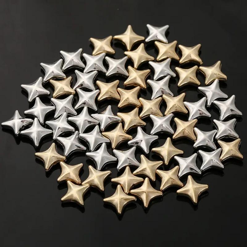 Acrylic Bead DIY Handmade Necklace Bracelet Versatile Pentagram Bead Accessories with Separated Beads