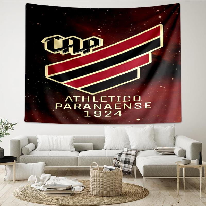 1PC Athletico Football Club Printed Tapestry Room Decoration Wall Hanging for Living Room Bedroom, dormitory, Birthday and Christmas gifts