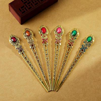 Classic Cheongsam Updo Hairpin: Versatile Retro Hanfu Palace Accessory for Everyday Use
