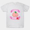 T Shirt Women Eat My Entire Peach Harajuku Print Kawaii Tshirt Summer Short Sleeve Female T-Shirt Top Tee