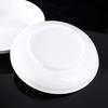 Jieyachie Household White Ceramic Plates