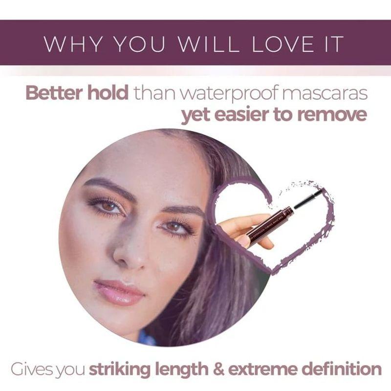 Blinc - Lash Extension Tubing Mascara | Striking Length & Extreme Definition - 2 Colors