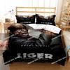 Top Mike Tyson Boxchampion Bettwäsche-Set Gedruckt Einzelne Decke Bettbezug Kissenbezug 3-teilige Sets Kinder Erwachsenengröße
