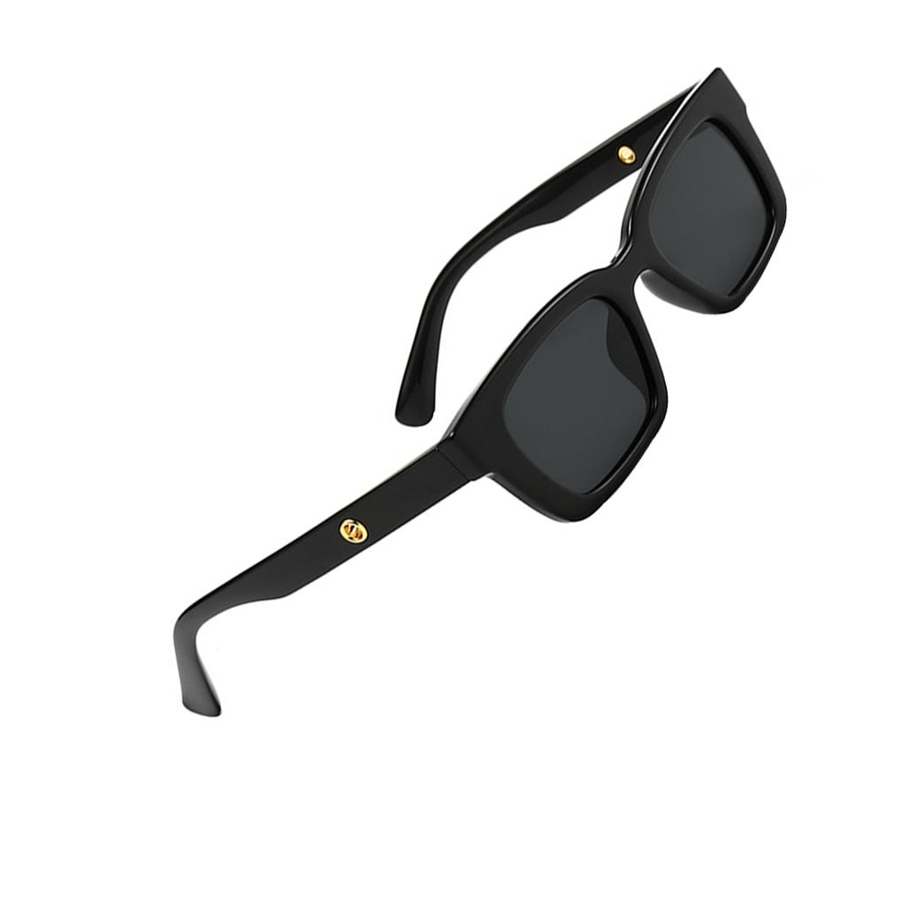Kwadratowe Damskie Modne Gogle Plastikowa Oprawka Styl Uliczny Okulary Ochronne