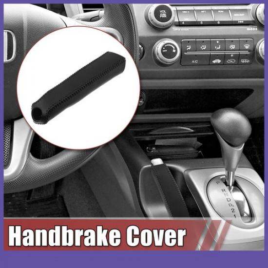 Faux Leather Handbrake Cover Accessories Single for Honda Civic 2006-2011