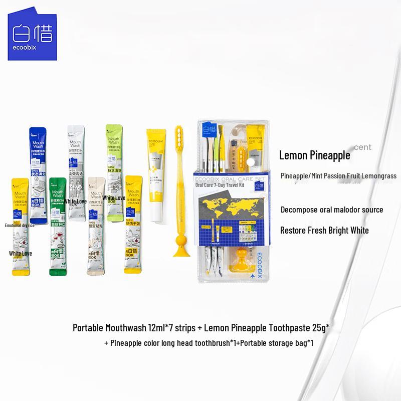 Bai Xi 3-in-1 Disposable Travel Oral Care Set