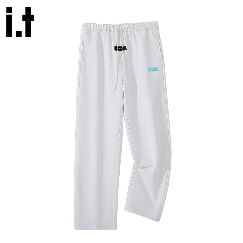 Izzue It Men's Loose Wide-Leg Streetwear Pants