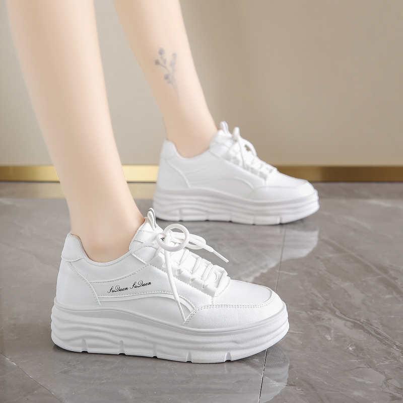 Fashion Thick Sole Height Increasing Green Heels For Women Oxford White Heel Shoes For Women Shoes Husband Shoes Sneakers Sport