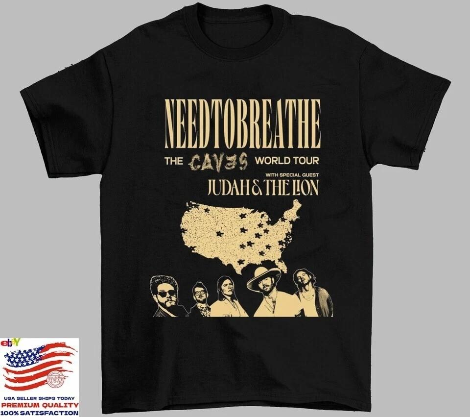 Needtobreathe Band The Caves World Tour T Shirt  Unisex T-Shirt XXL