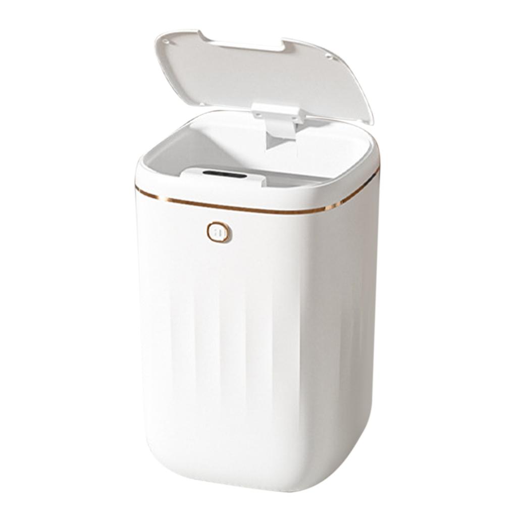 Automatic Trash Can 20L Touchless Sensor Easy Clean PP Waterproof Electric Garbage Bin for Kitchen Bathroom