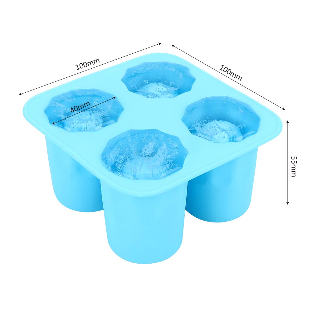 Ice Maker Mould Ice Cup Mold Cool Shape Bar Party Drink Summer New Style Silicone Ice Cup