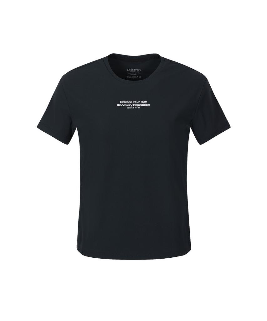 DISCOVERY EXPEDITION Women'S Performance Running T-Shirt (Black)