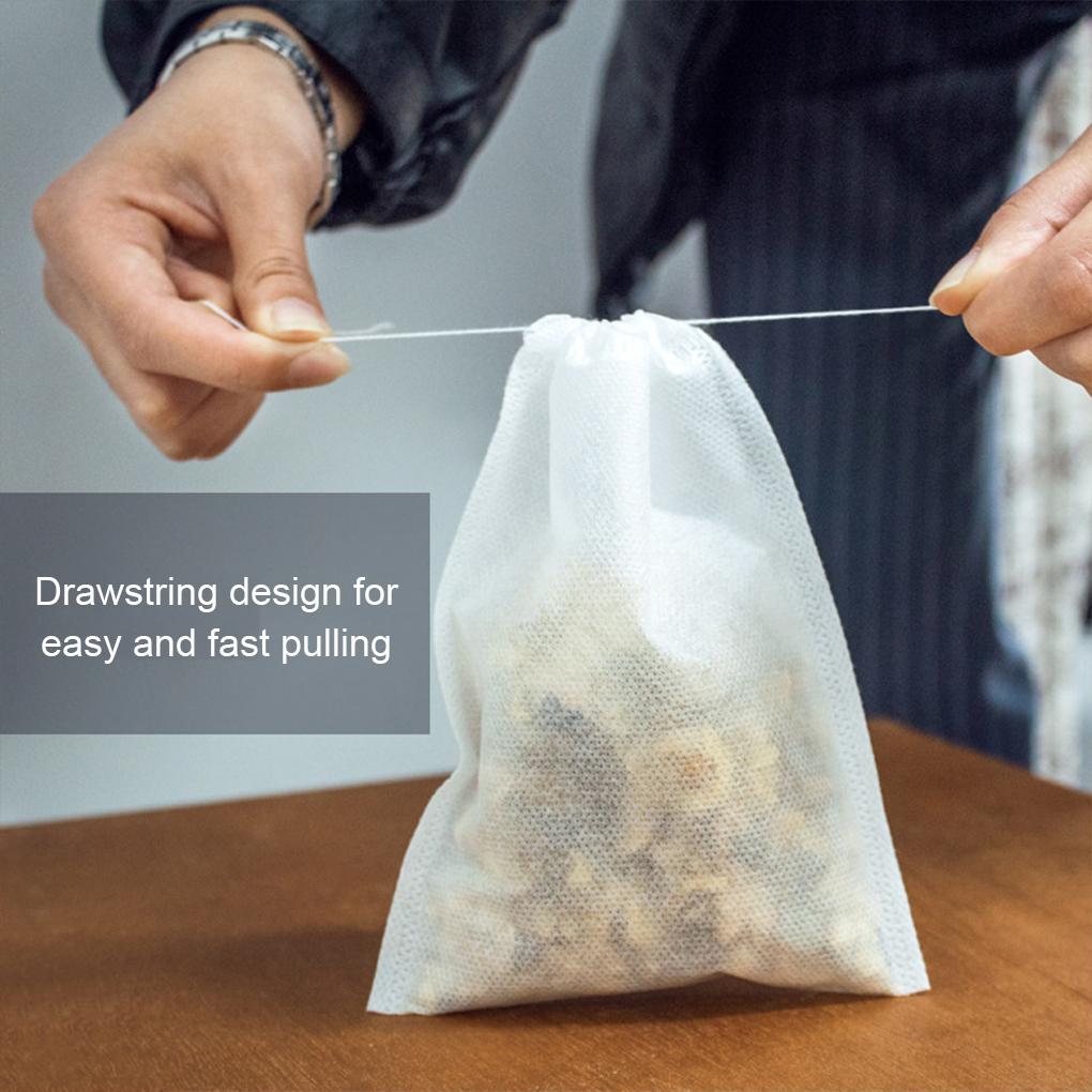 200pack/lot Tea Filter Bags - Essential For Tea Drinking quick Dissemination Tea Strainers Filters Filter Bags Empty