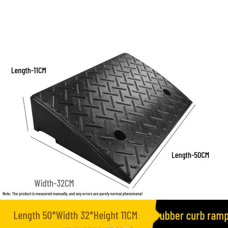 Brangdy Rubber Ramp Mat One Size
