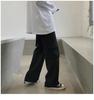 Men's Korean Style Loose Wide-Leg Cargo Pants with Drapey Fit - Retro Trendy Casual Trousers