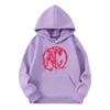 Child Fashion Lightweight Long Sleeve Pullover With Pockets  Print Hoodie