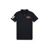Polo Ss22 Three Pony Digital Embroidery Slim Fit Short Sleeve Polo Shirt Men Polo Shirts Black MNPOKNI1N821752