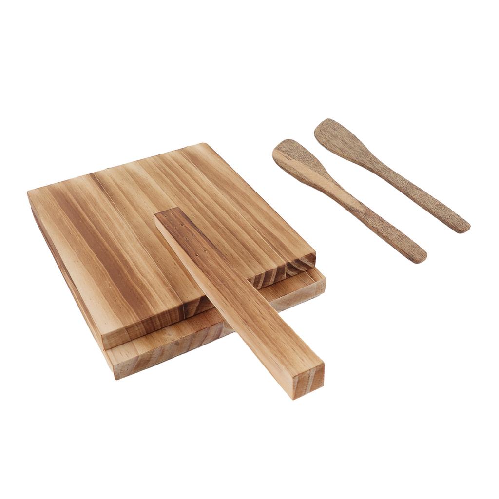 Tortilla Press Wood Multifunction Nonslip Wooden Handle Fine Workmanship Dough Pressing Tool