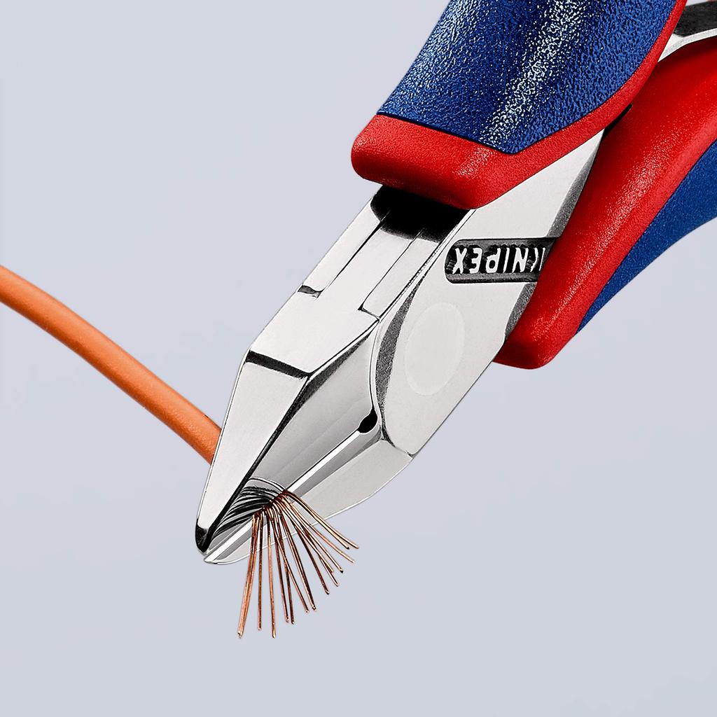 KNIPEX Electronics Cutting Pliers 7732-115 (SB)