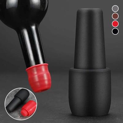 1/5PCS Gifts Silicone Wine Bottle Stopper Kitchen Tools Reusable Wine Sealer Sparkling Silicone Wine Stopper