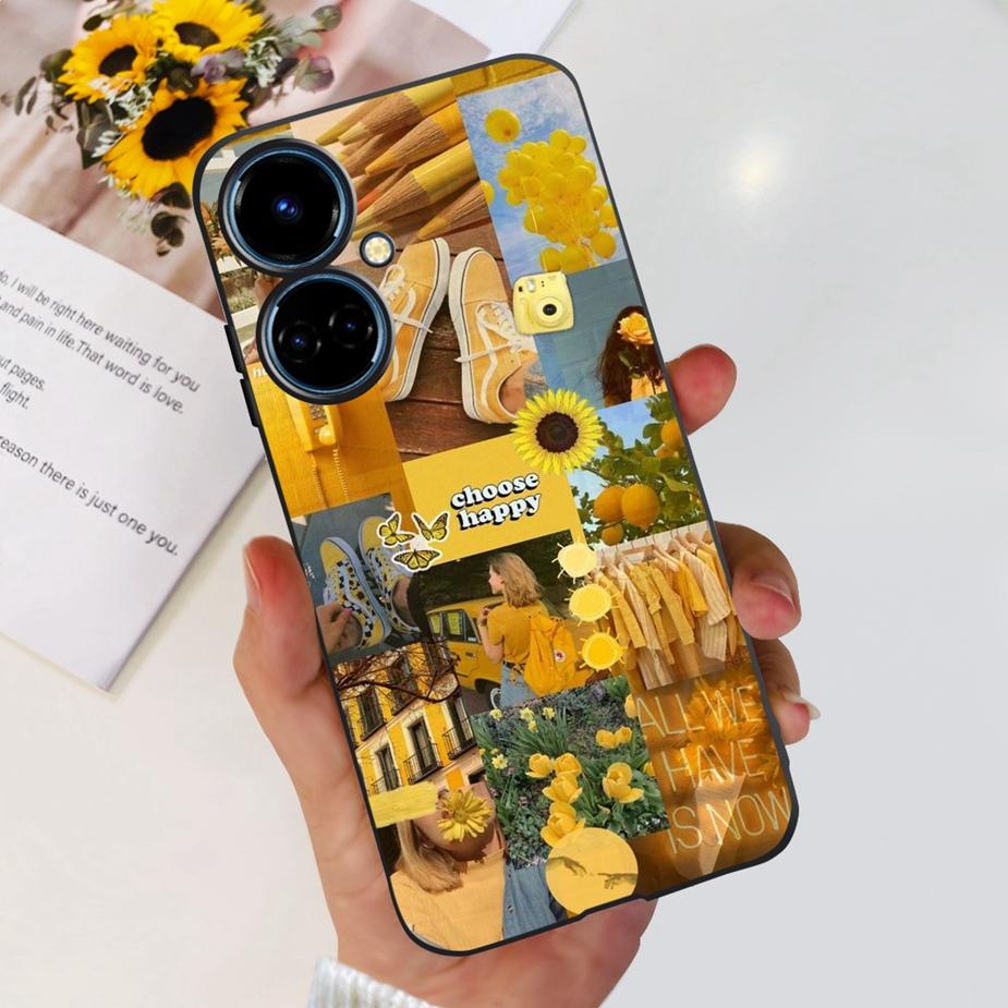 For Tecno Camon 19 Neo Case CH6i New Fashion Painted Cover Soft Silicone Phone Case For Tecno Camon 19 Pro 5G Camon19 Neo Bumper