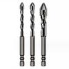 3/4/5Pcs Eccentric Twist Drill Bit 6mm/8mm/10mm/12mm For Glass/Tile/Wood Bits Metal Hardness Tw U2I7