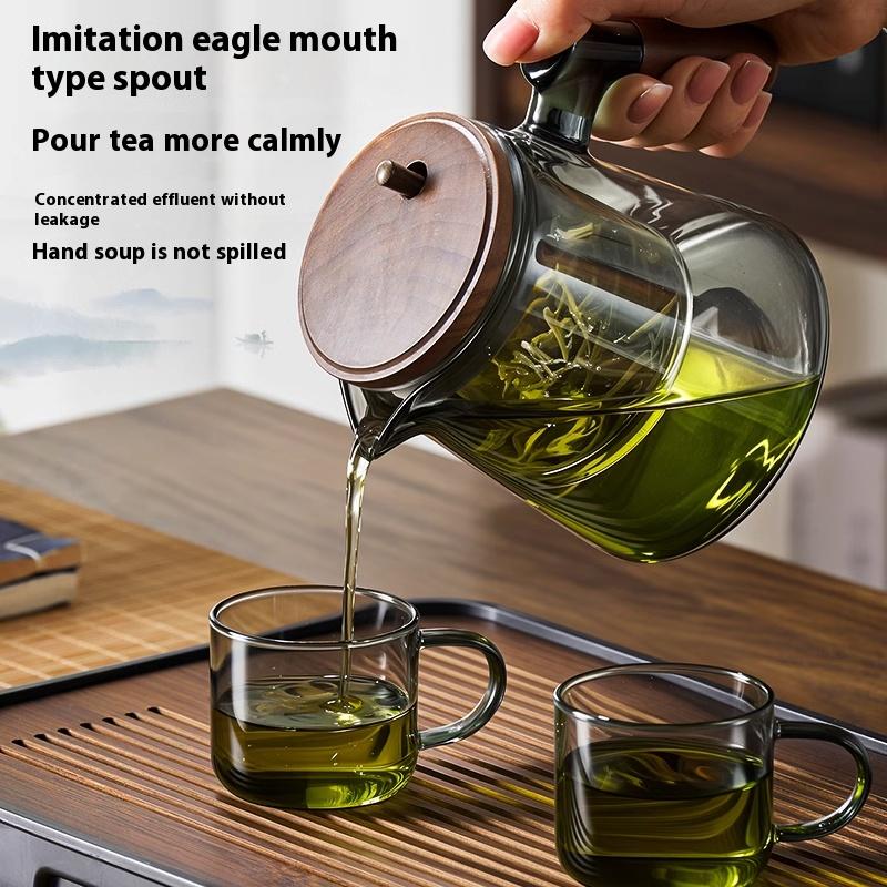 Gianxi Teapot For Home Use Tea Separators Glass Inner Pot Tea Set Floating Cup Teapot Tea Infuser Teapot Tea Brewing Kettle