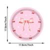 10pcs 7Inch Size Disposable Tableware Pink Color Birthday Party Decor  Birthday Party
