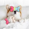 Plush Chew Toys Teeth Cleaning Bite Resistant Dog Accessory Bone Shape Dog Training Chew Toy for Home