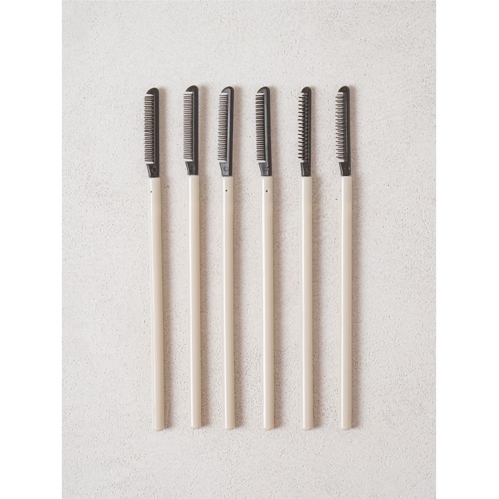 Daiso Eyelash Straightening Stick Comb  Pack Of 6
