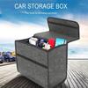 Large Anti Slip Compartment Car Storage Box Boot Organizer Car Storage Bag Cars Trunk Soft Felt Organizer Box Accessories