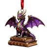 Series Dragon Car Decor Acrylic Pendant Christmas Tree Ornament For Holiday Gift