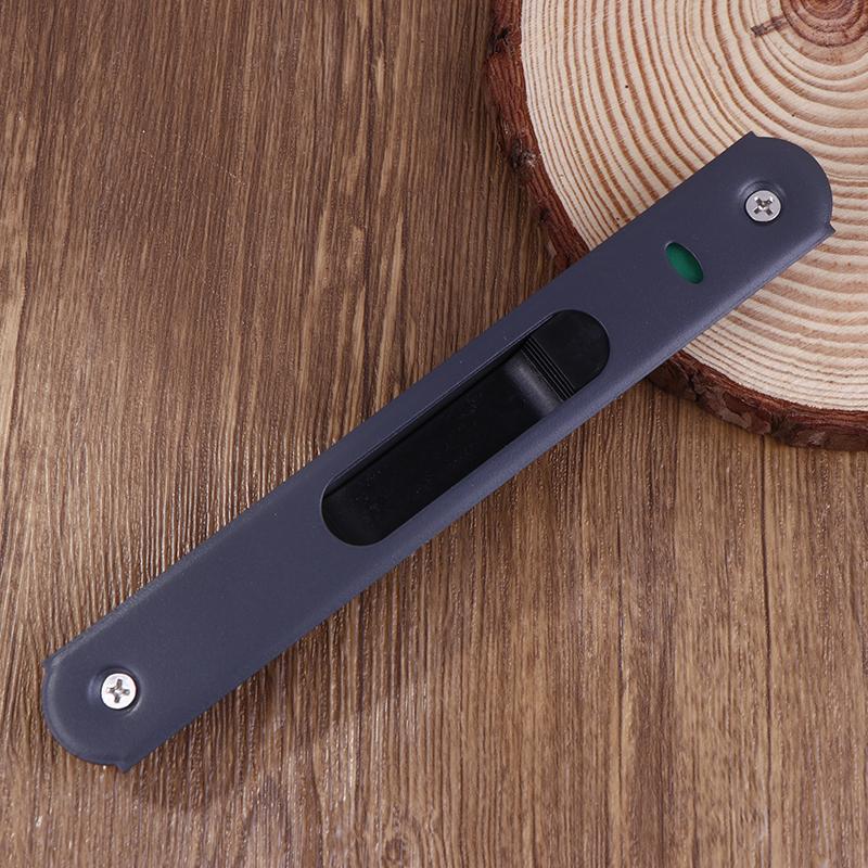 

1 комплект утолщенных крючков-замков для дверей и окон из алюминиевого сплава, защелки для раздвижных стеклянных дверей на балконе серый