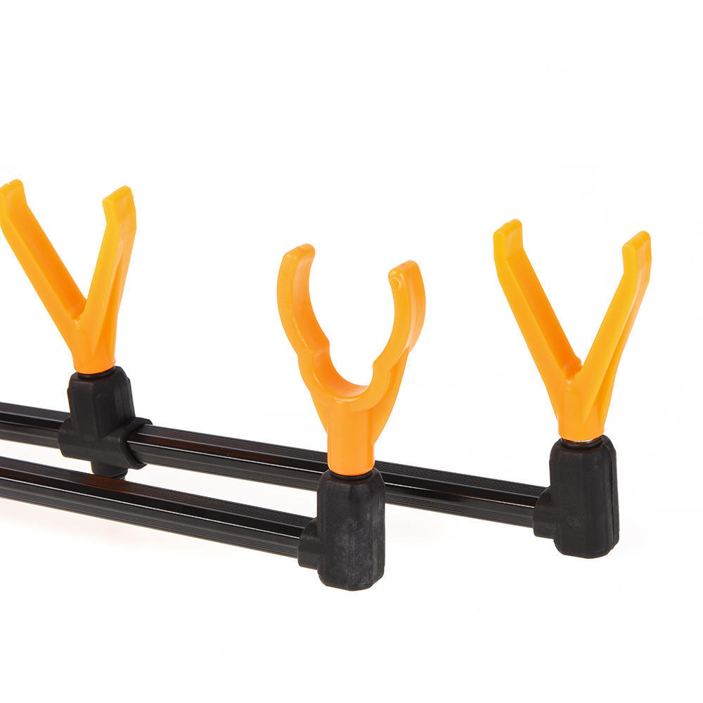 Lixada Adjustable Retractable Carp Fishing Rod Pod Stand Holder Fishing Pole Pod Bracket Fishing Tac