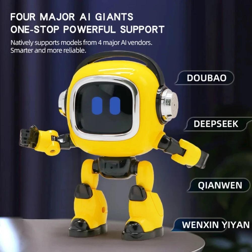 2026 Neuer KI-Sprachfernbedienungsroboter Intelligentes interaktives Spielzeug mit Sprachsteuerung Enzyklopädie Frage und Antwort Geschichtenerzählen